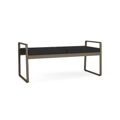 Foundry 2 Seat Bench In Standard Upholstery