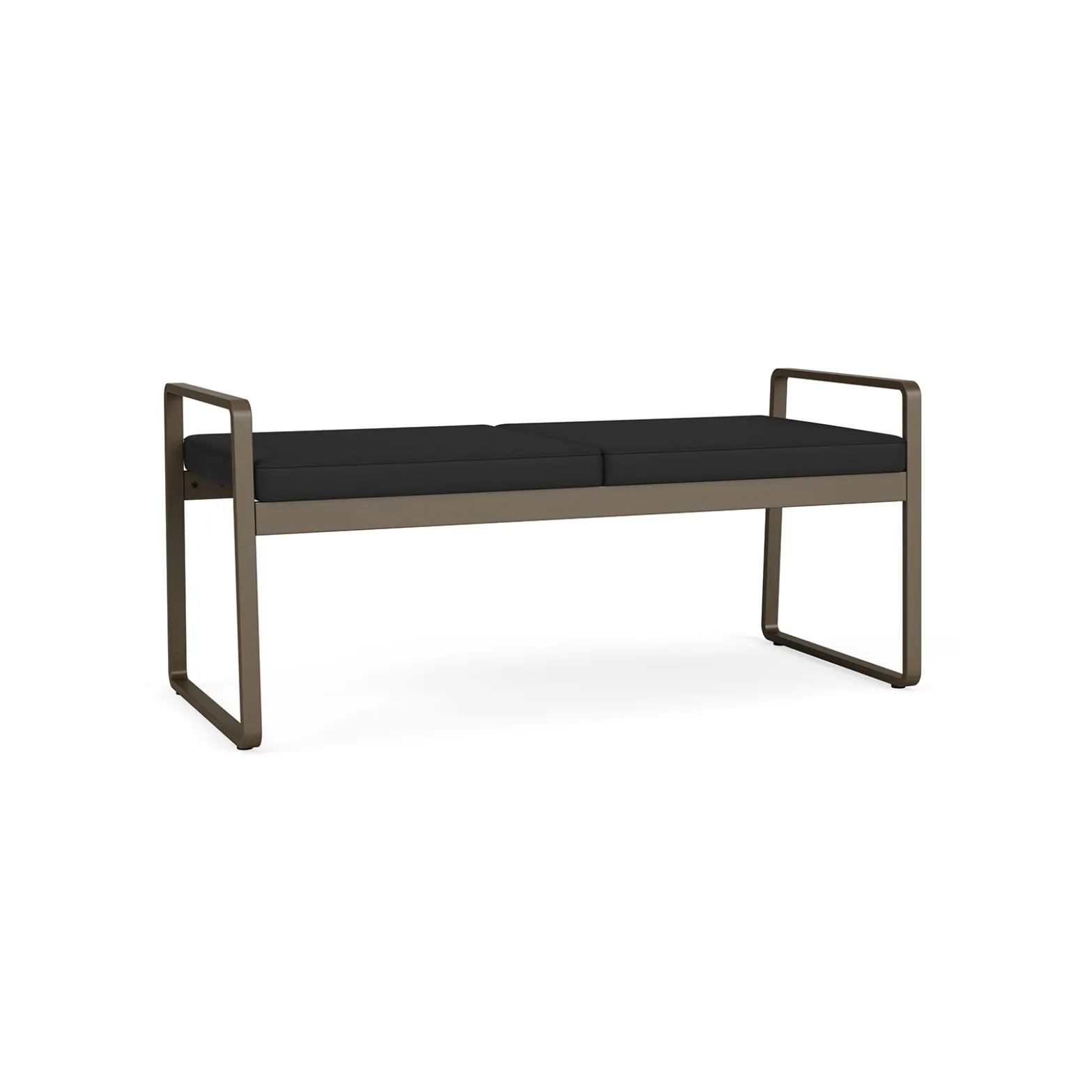 Foundry 2 Seat Bench In Standard Upholstery