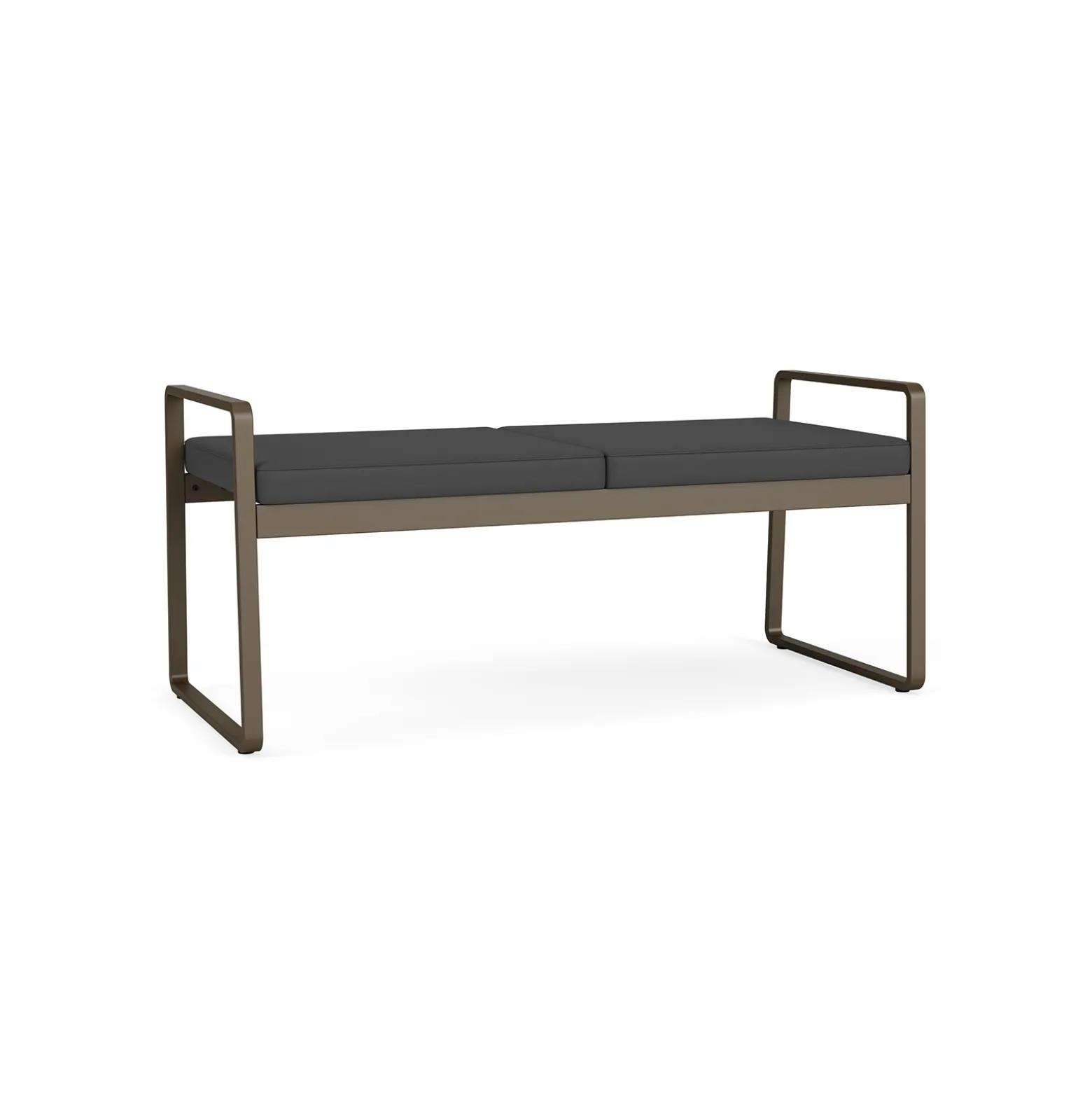 Foundry 2 Seat Bench In Standard Upholstery