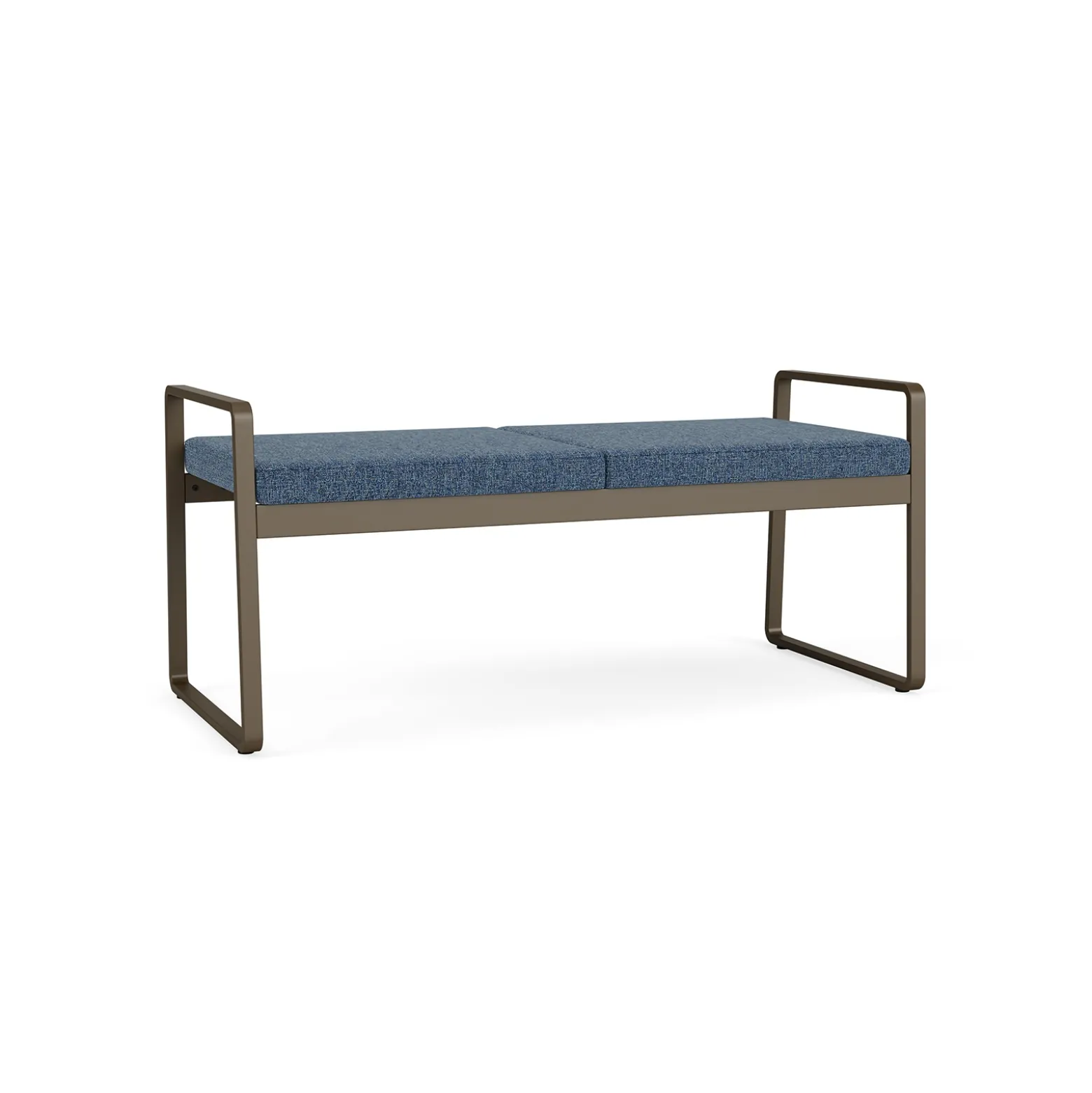 Foundry 2 Seat Bench In Standard Upholstery