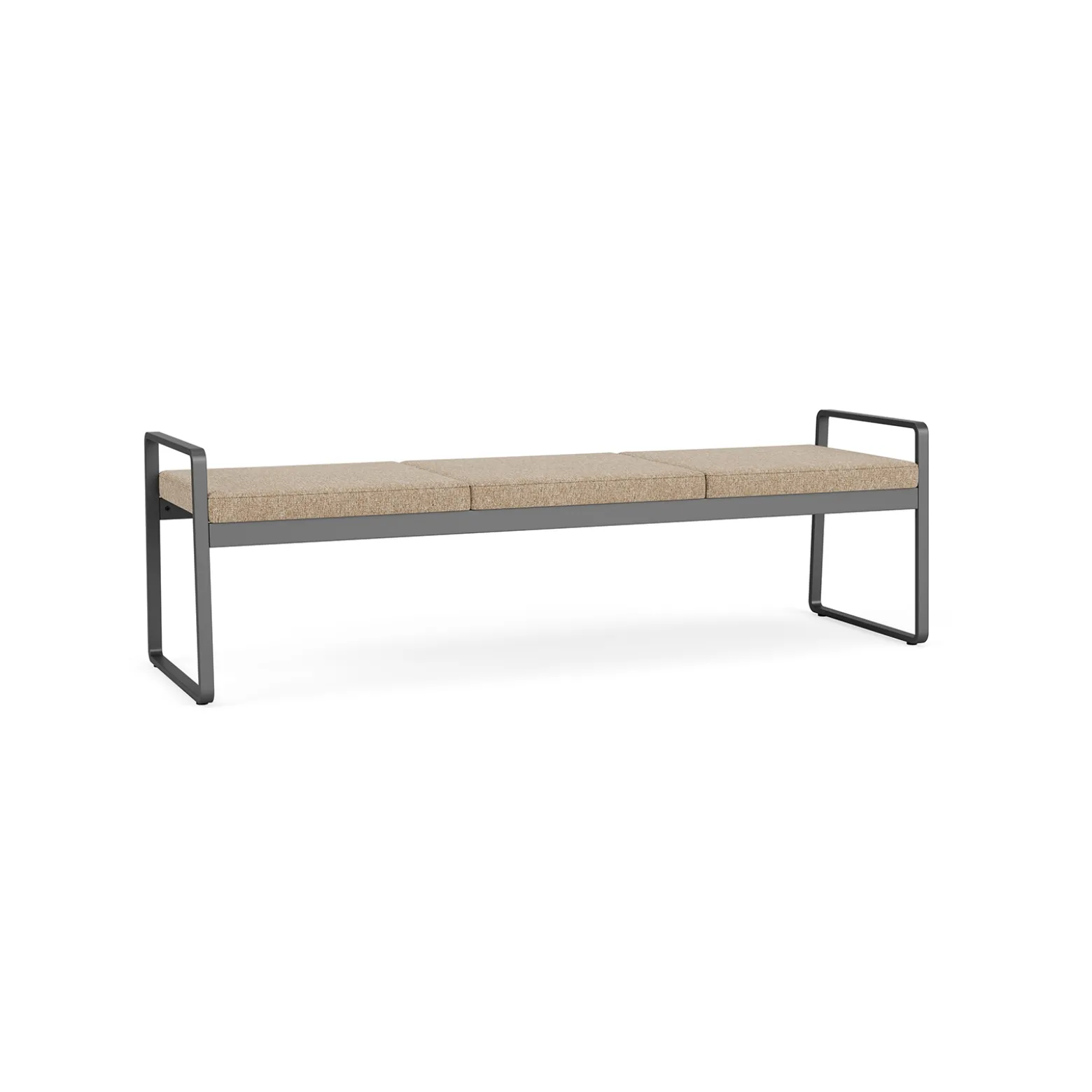 Foundry 3 Seat Bench In Standard Upholstery