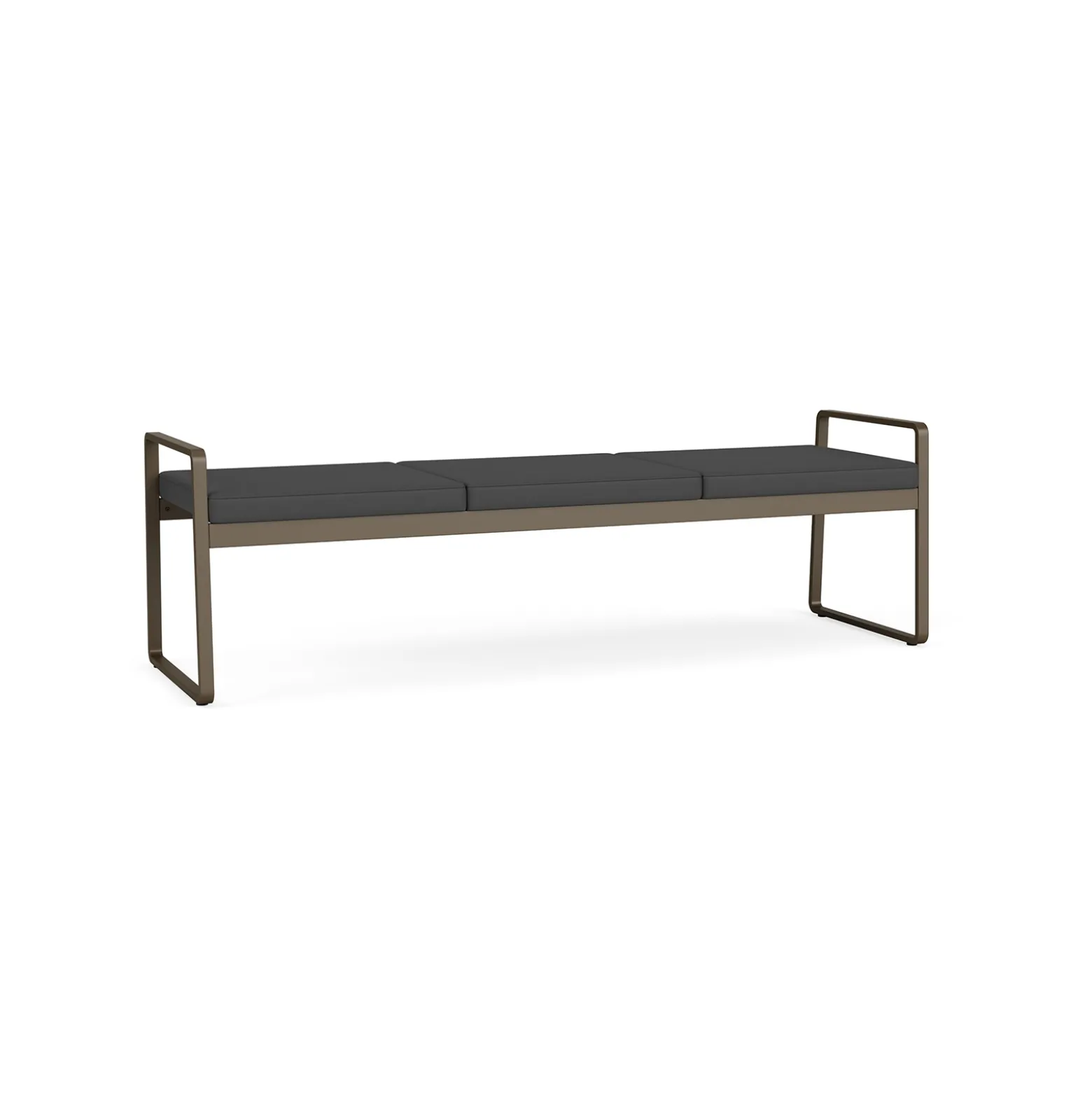 Foundry 3 Seat Bench In Standard Upholstery