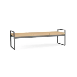 Foundry 3 Seat Bench In Standard Upholstery