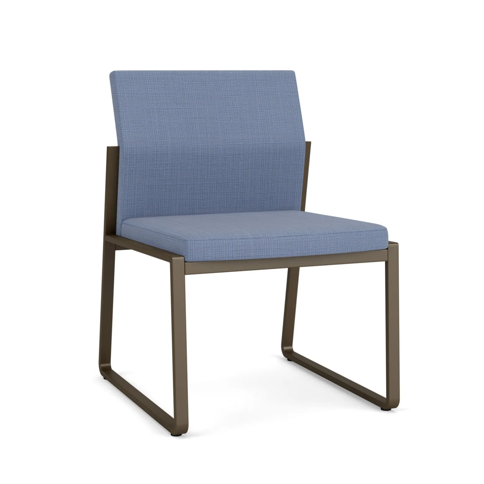 Foundry Armless Guest Chair In Premium Upholstery