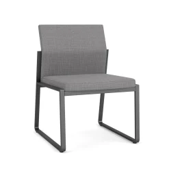 Foundry Armless Guest Chair In Premium Upholstery