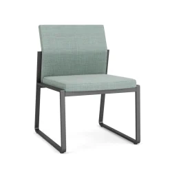 Foundry Armless Guest Chair In Premium Upholstery