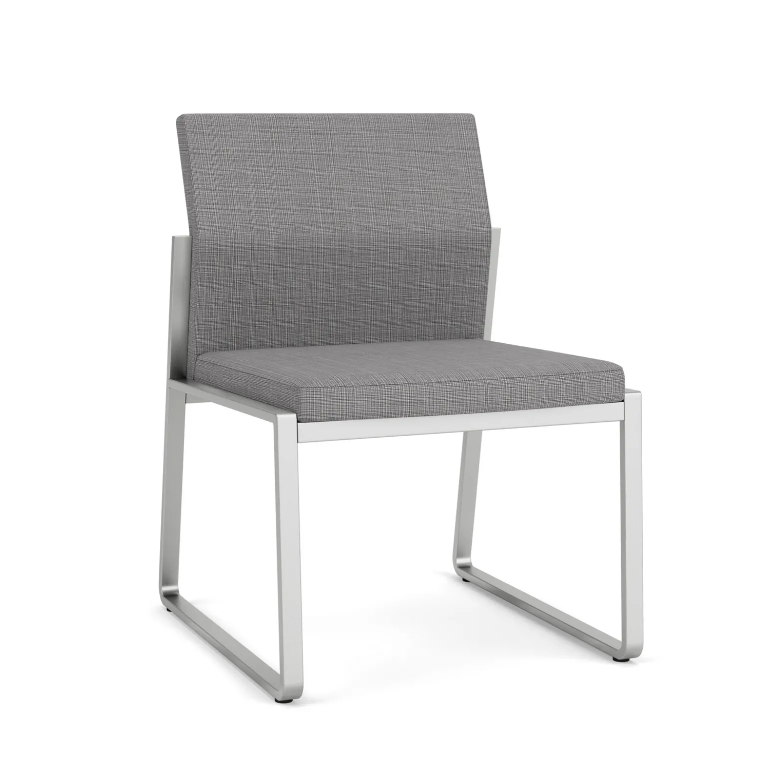 Foundry Armless Guest Chair In Premium Upholstery
