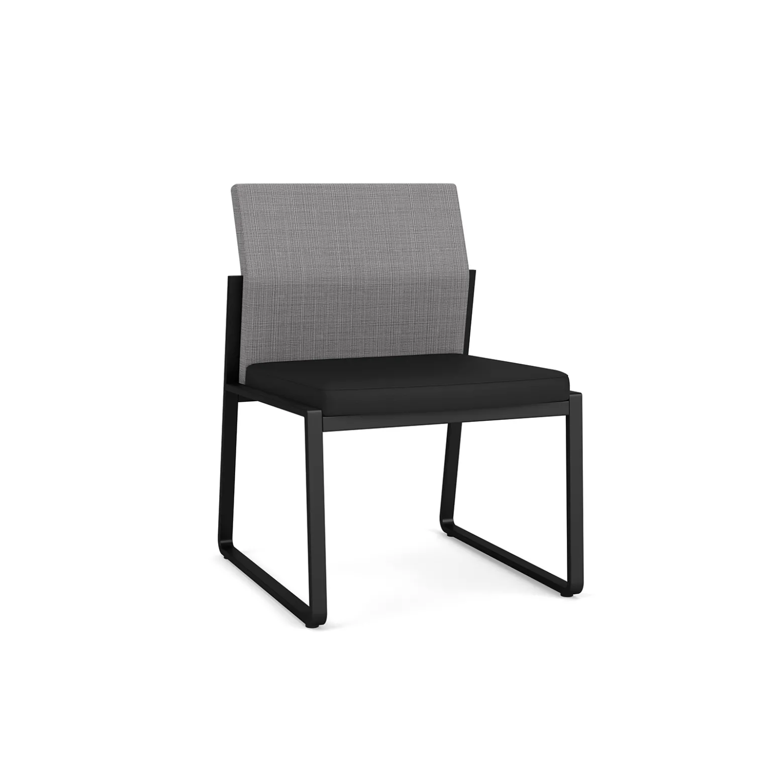 Foundry Armless Guest Chair In Premium Upholstery