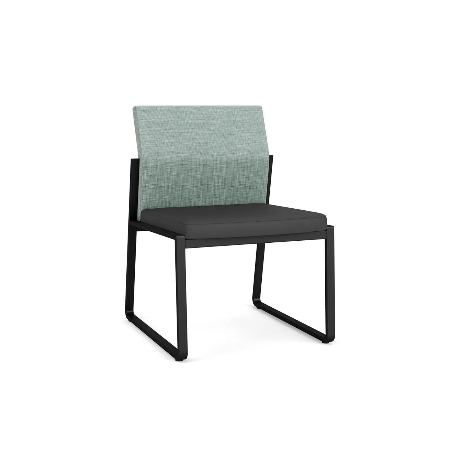 Foundry Armless Guest Chair In Premium Upholstery