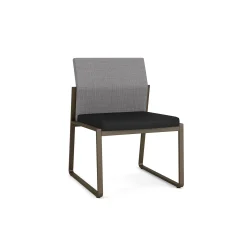 Foundry Armless Guest Chair In Premium Upholstery