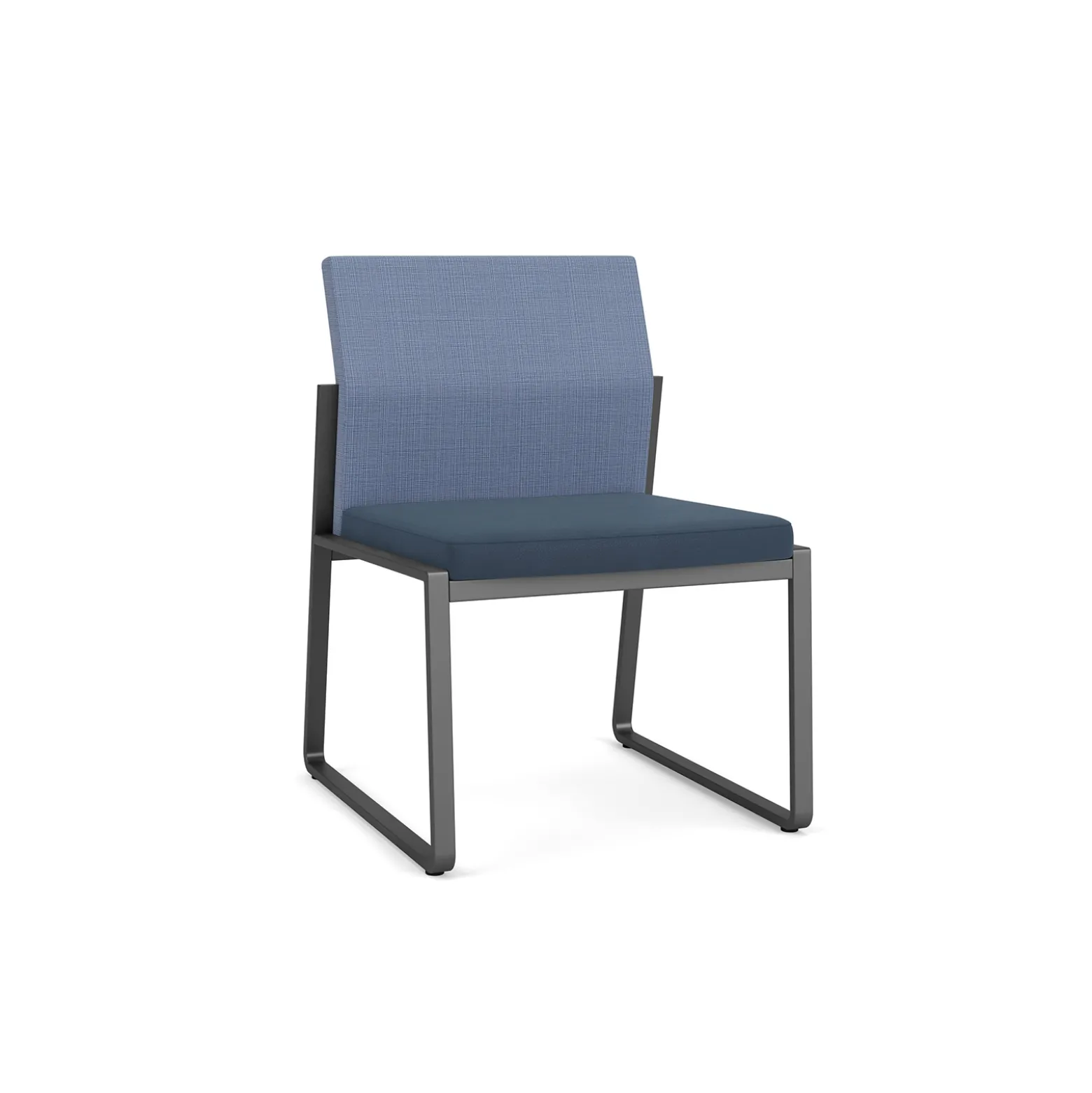 Foundry Armless Guest Chair In Premium Upholstery