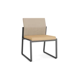 Foundry Armless Guest Chair In Premium Upholstery