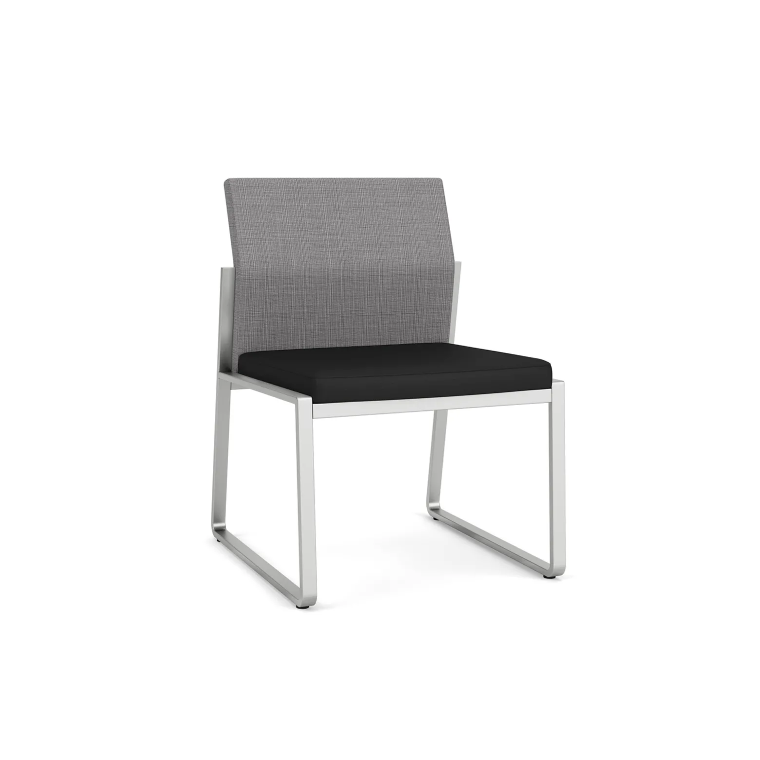 Foundry Armless Guest Chair In Premium Upholstery