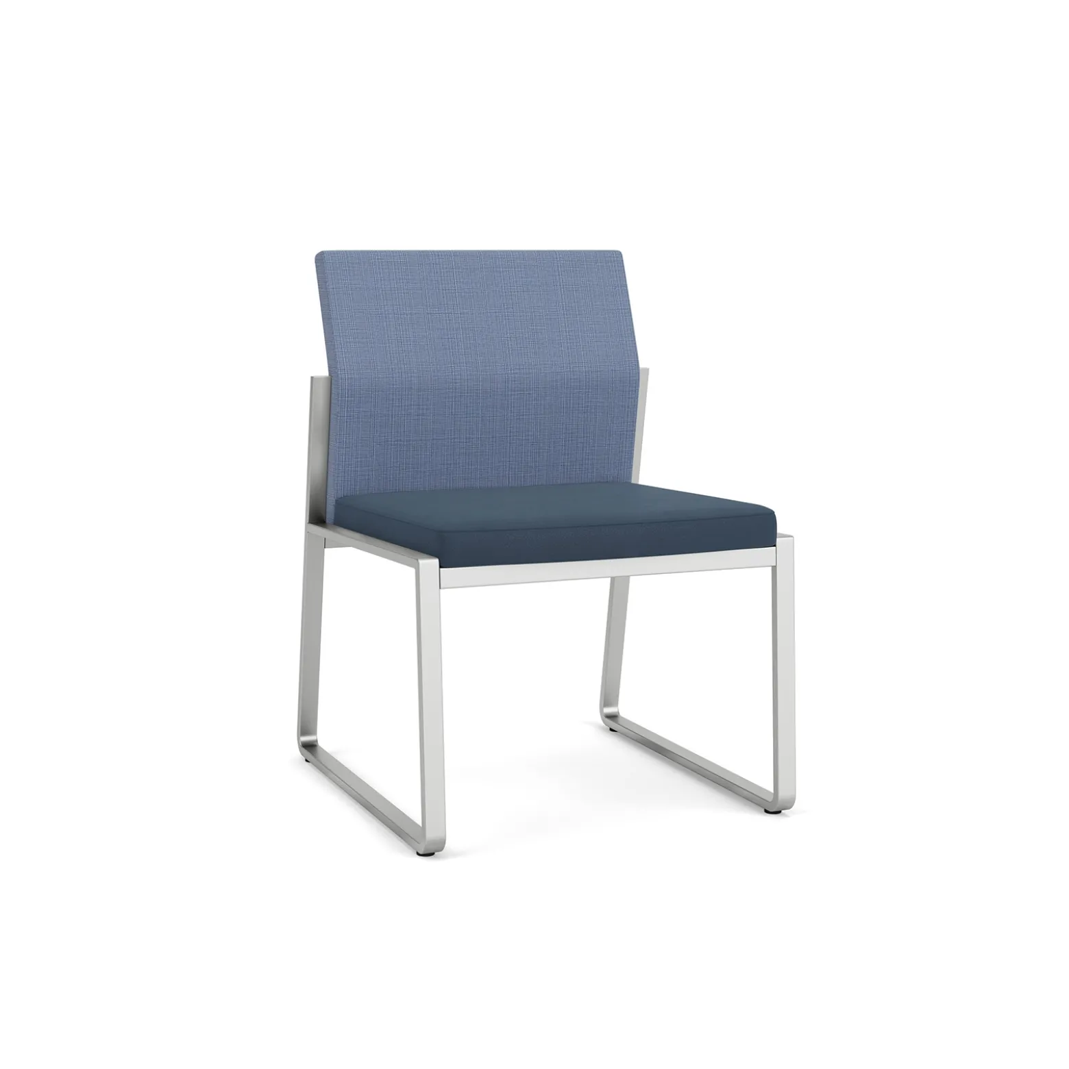 Foundry Armless Guest Chair In Premium Upholstery