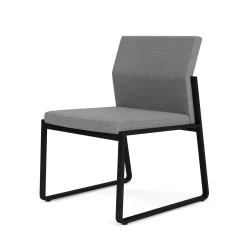 Foundry Armless Guest Chair In Premium Upholstery