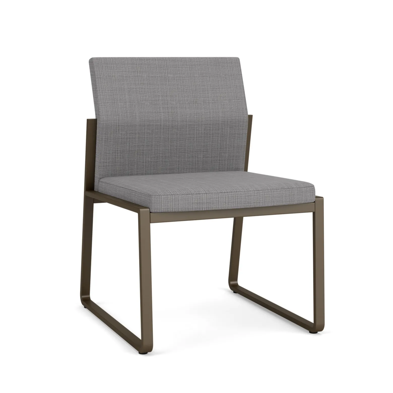 Foundry Armless Guest Chair In Premium Upholstery