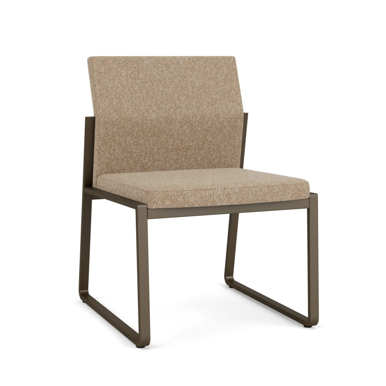 Foundry Armless Guest Chair In Standard Upholstery