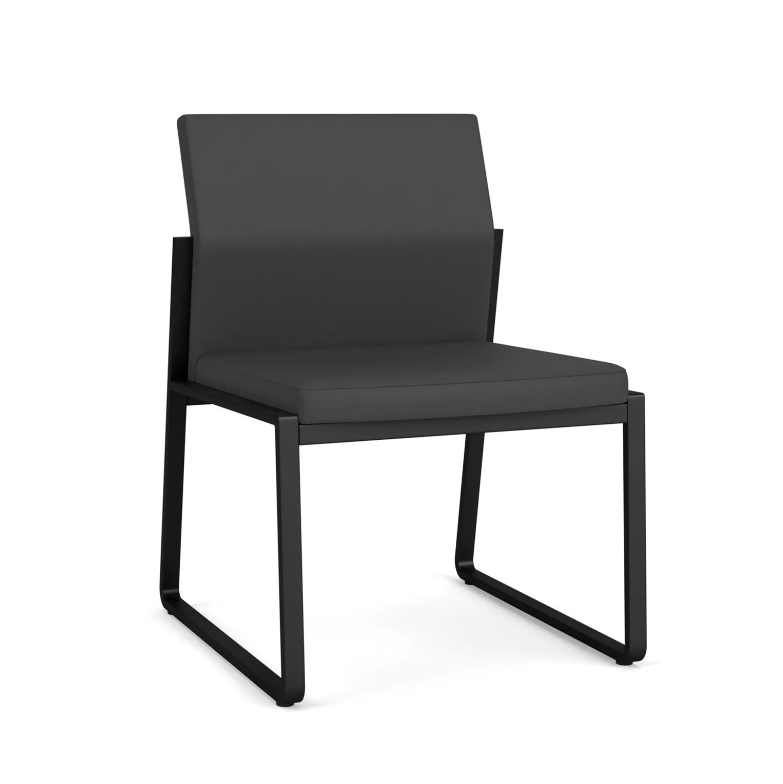 Foundry Armless Guest Chair In Standard Upholstery