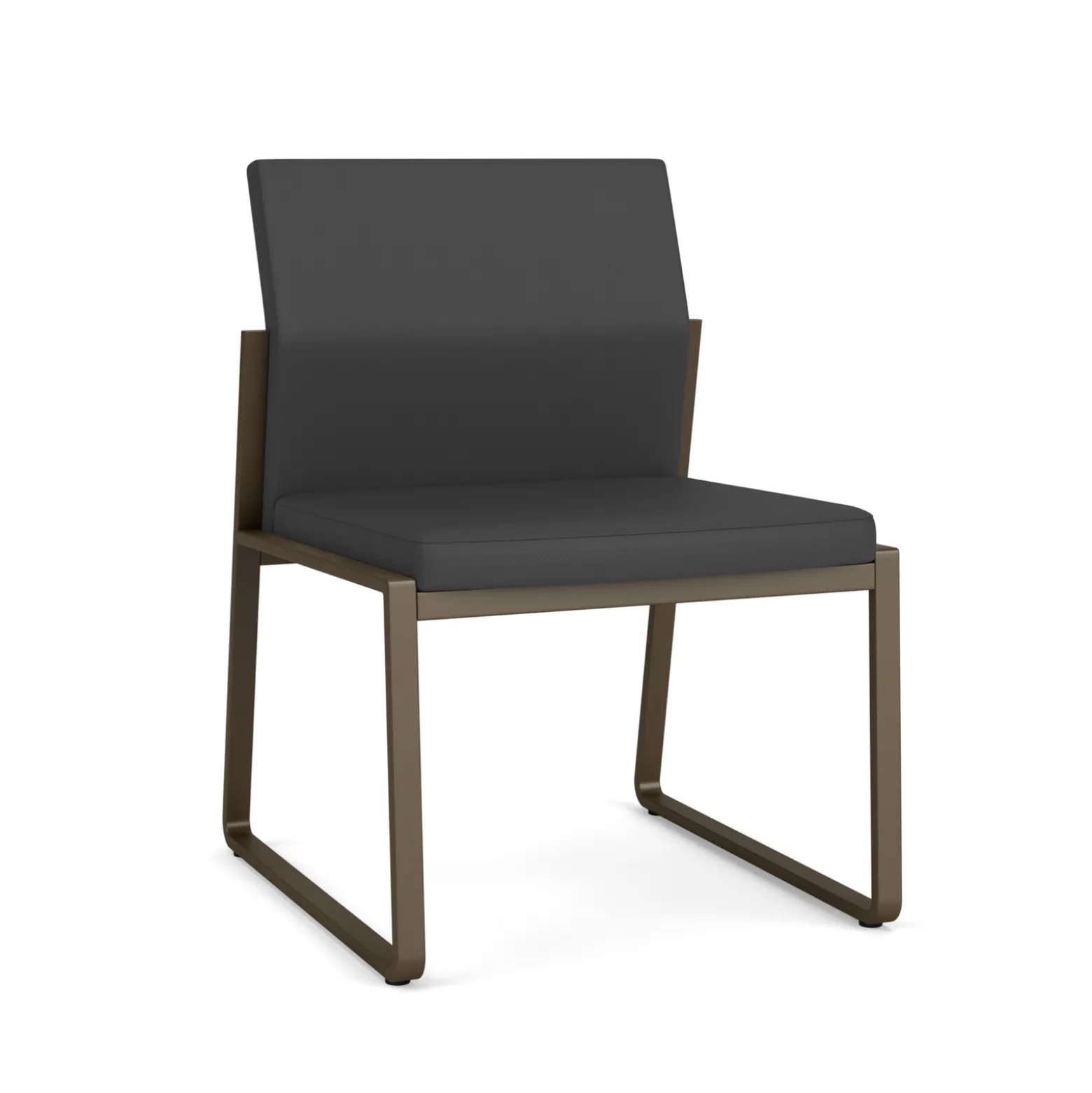 Foundry Armless Guest Chair In Standard Upholstery