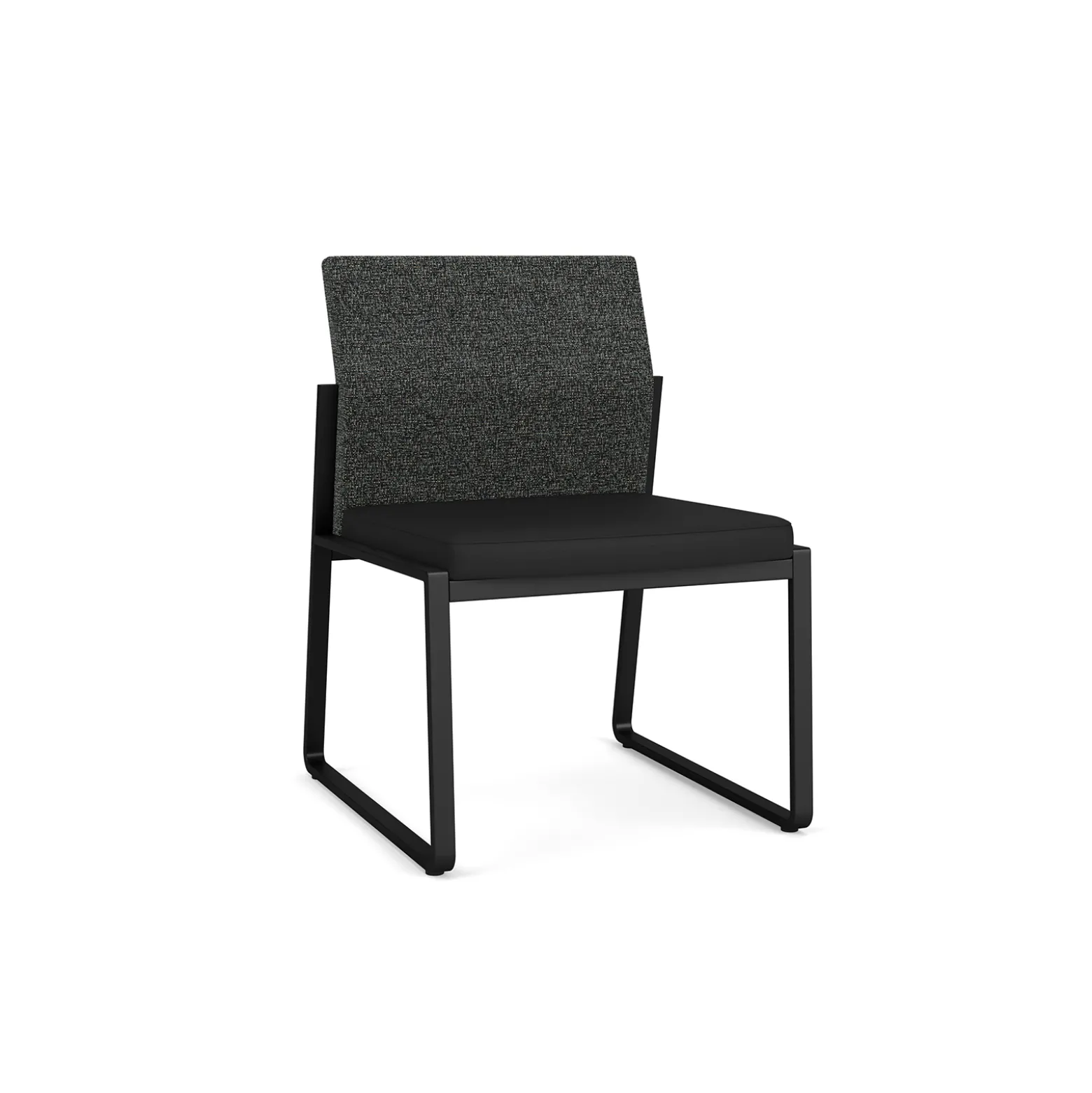 Foundry Armless Guest Chair In Standard Upholstery