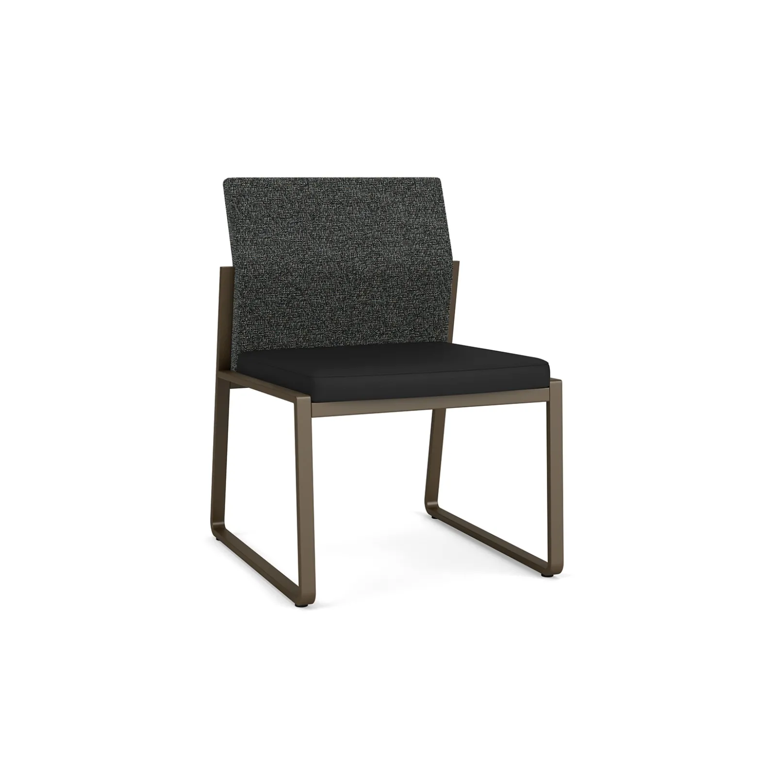 Foundry Armless Guest Chair In Standard Upholstery