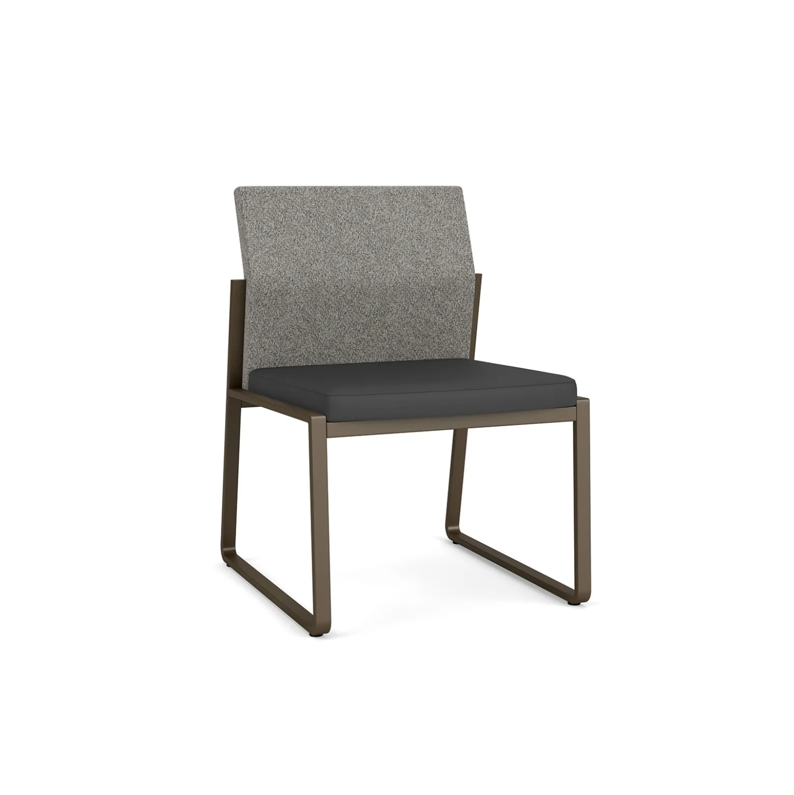 Foundry Armless Guest Chair In Standard Upholstery
