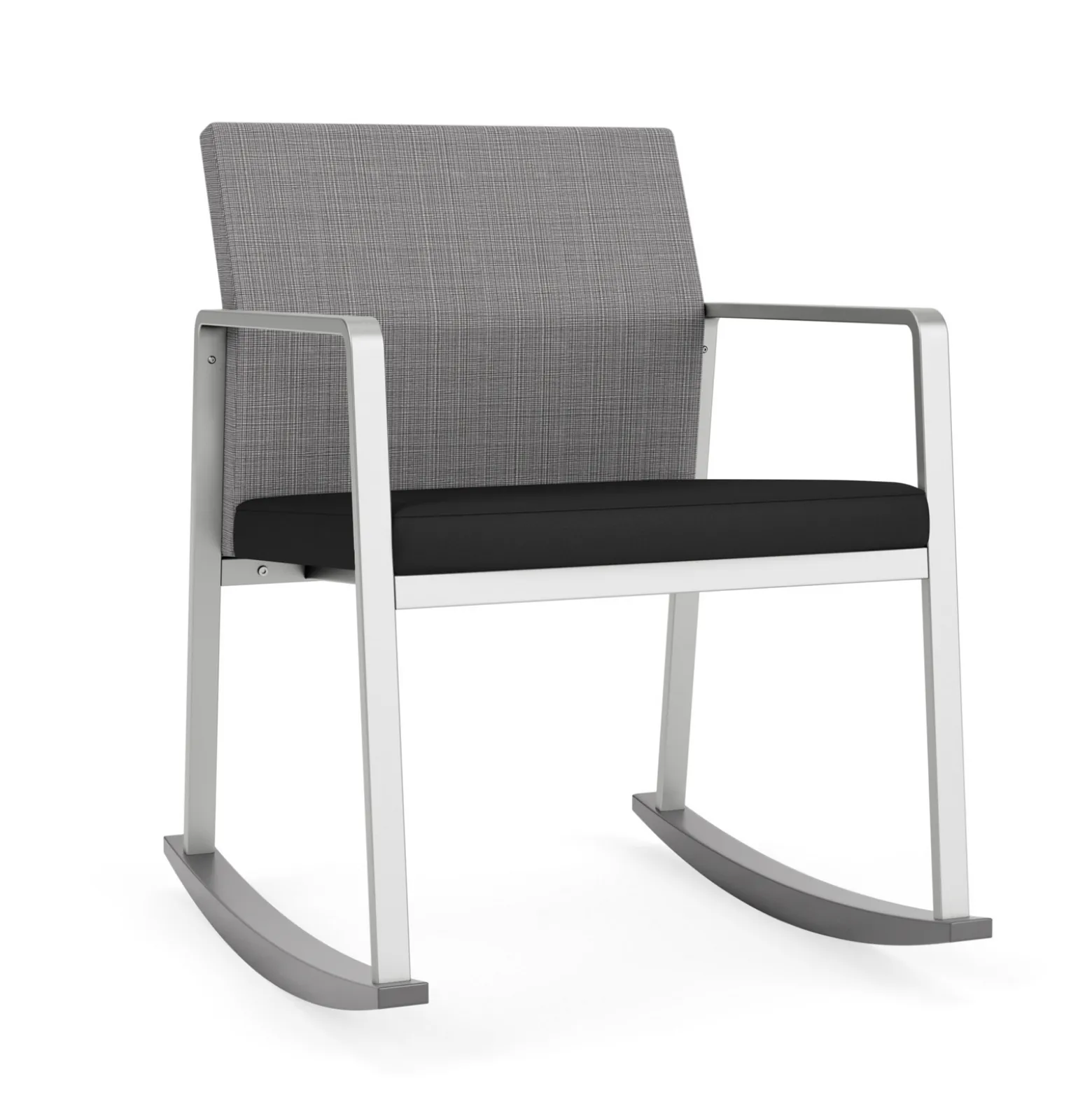Foundry Rocking Guest Chair In Premium Upholstery