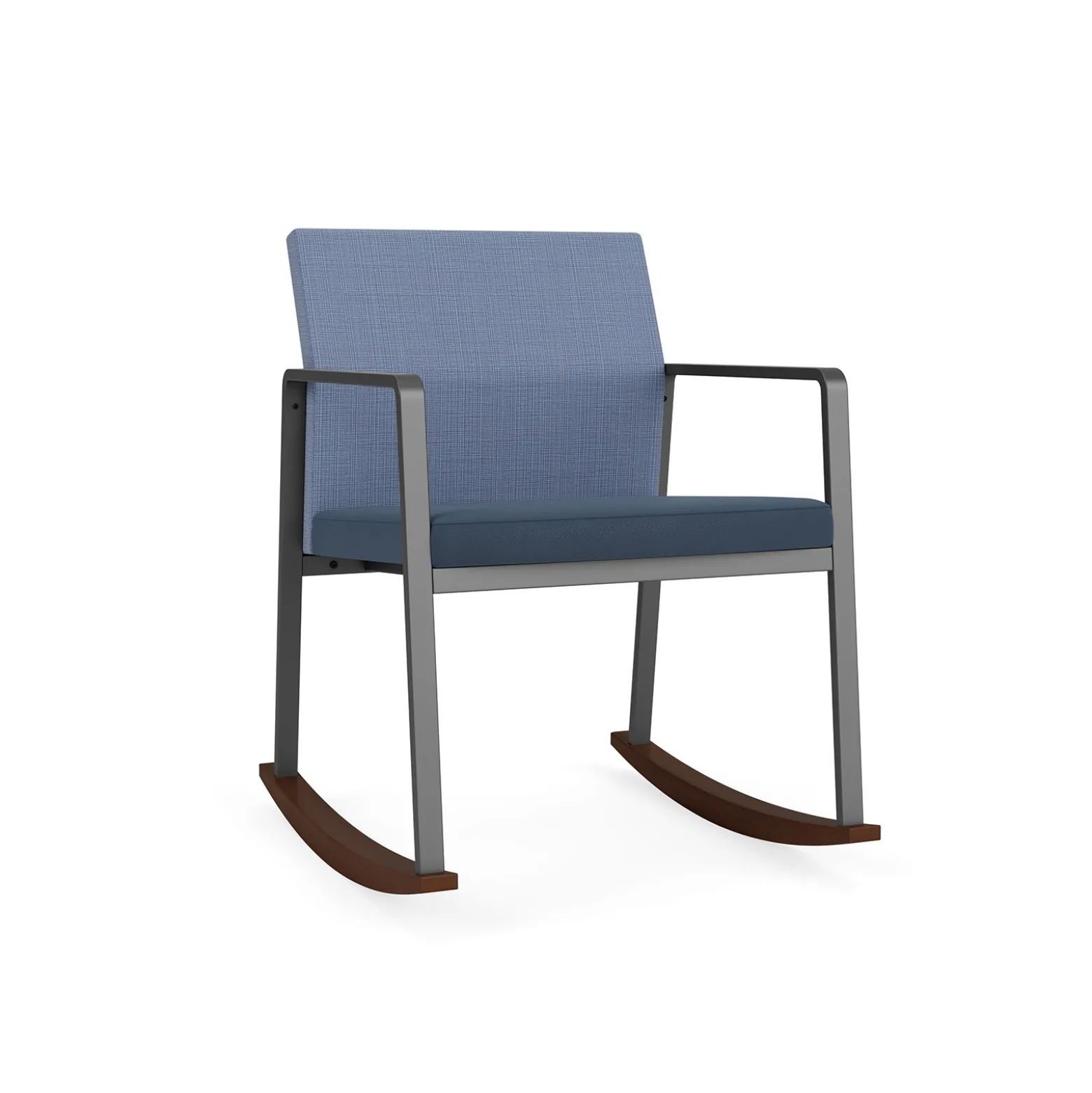 Foundry Rocking Guest Chair In Premium Upholstery