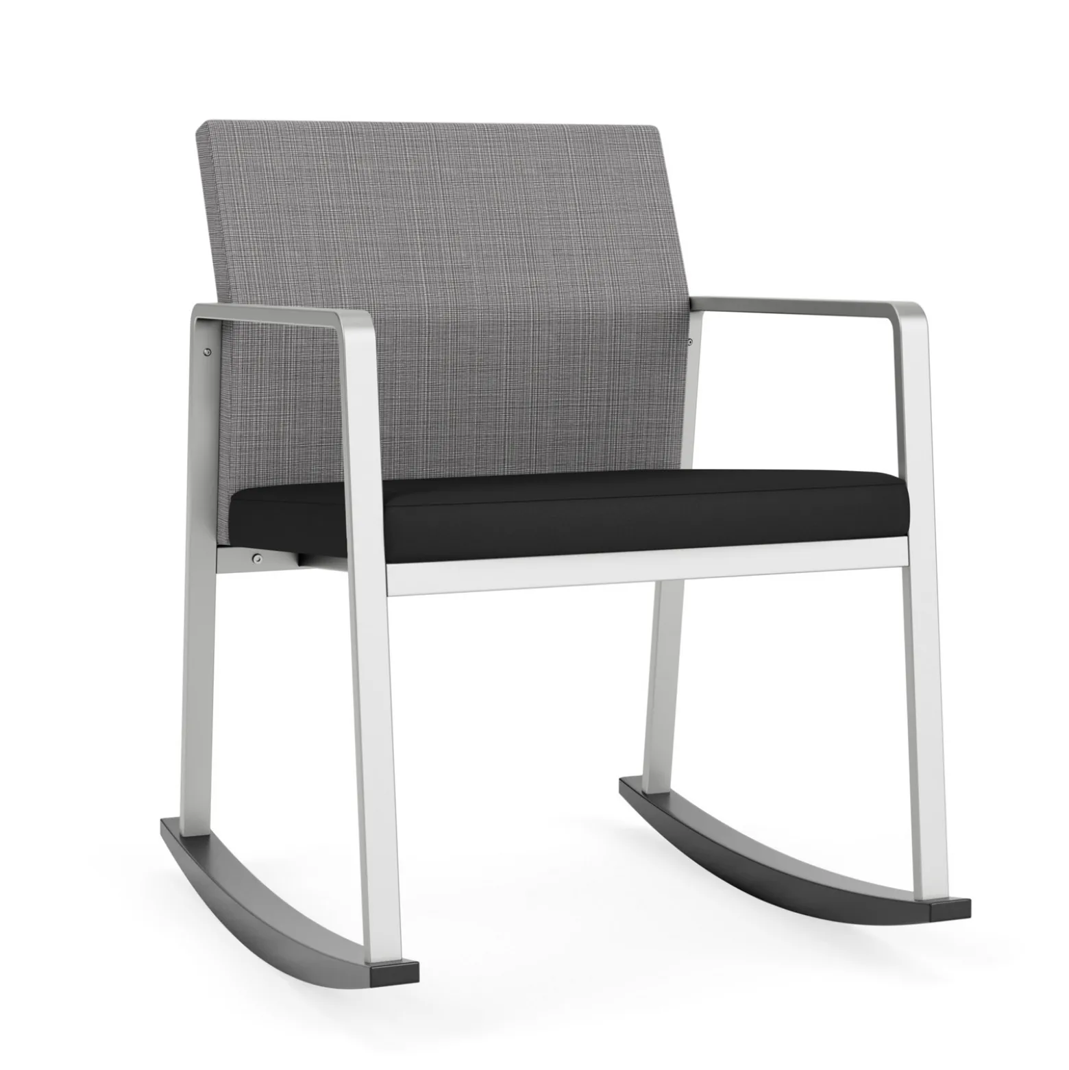 Foundry Rocking Guest Chair In Premium Upholstery