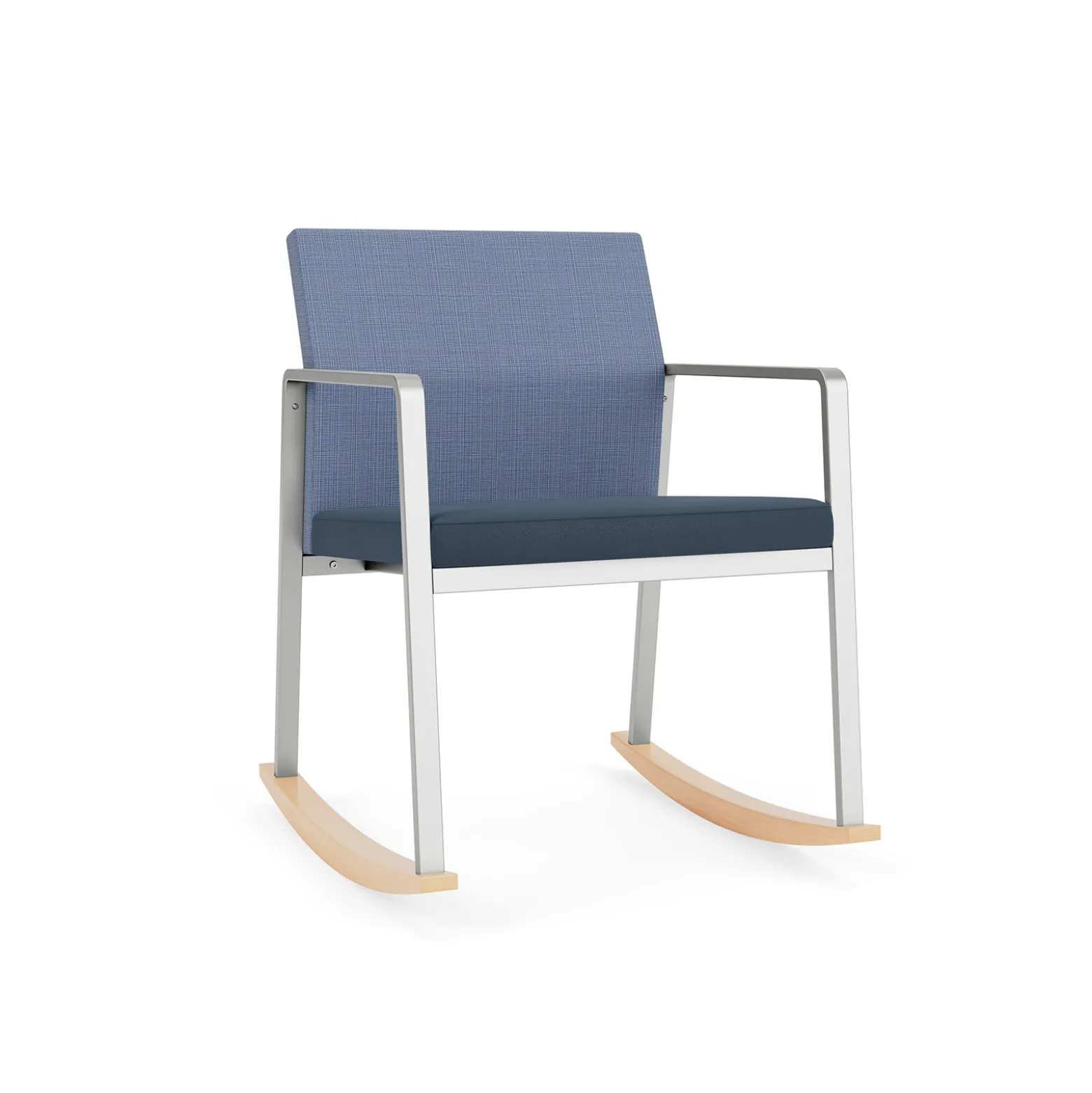 Foundry Rocking Guest Chair In Premium Upholstery