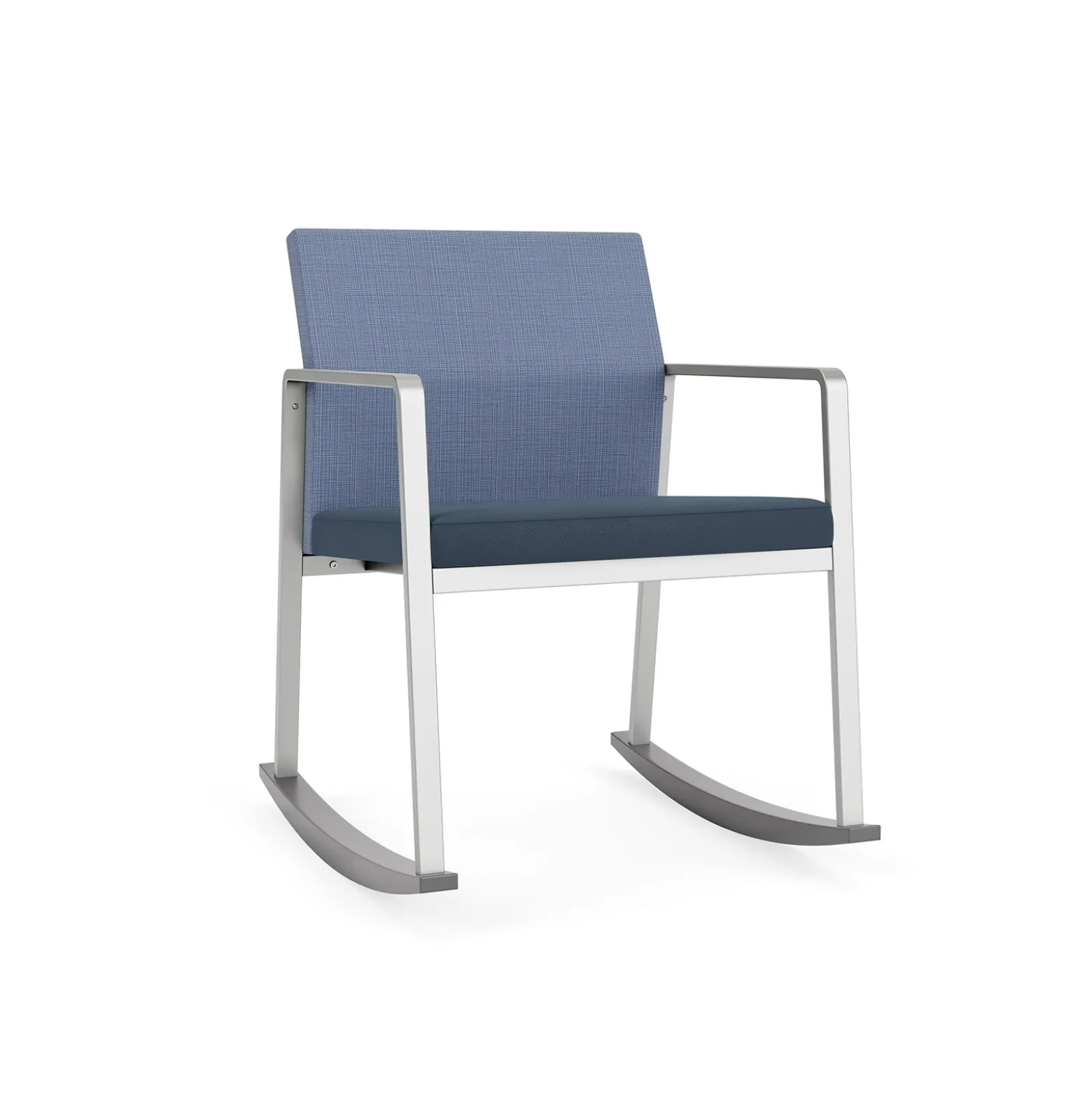 Foundry Rocking Guest Chair In Premium Upholstery