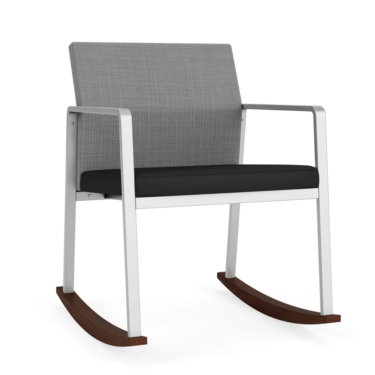Foundry Rocking Guest Chair In Premium Upholstery