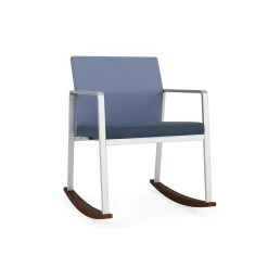 Foundry Rocking Guest Chair In Premium Upholstery