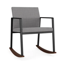 Foundry Rocking Guest Chair In Premium Upholstery