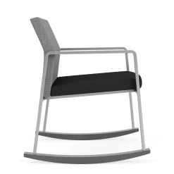 Foundry Rocking Guest Chair In Premium Upholstery