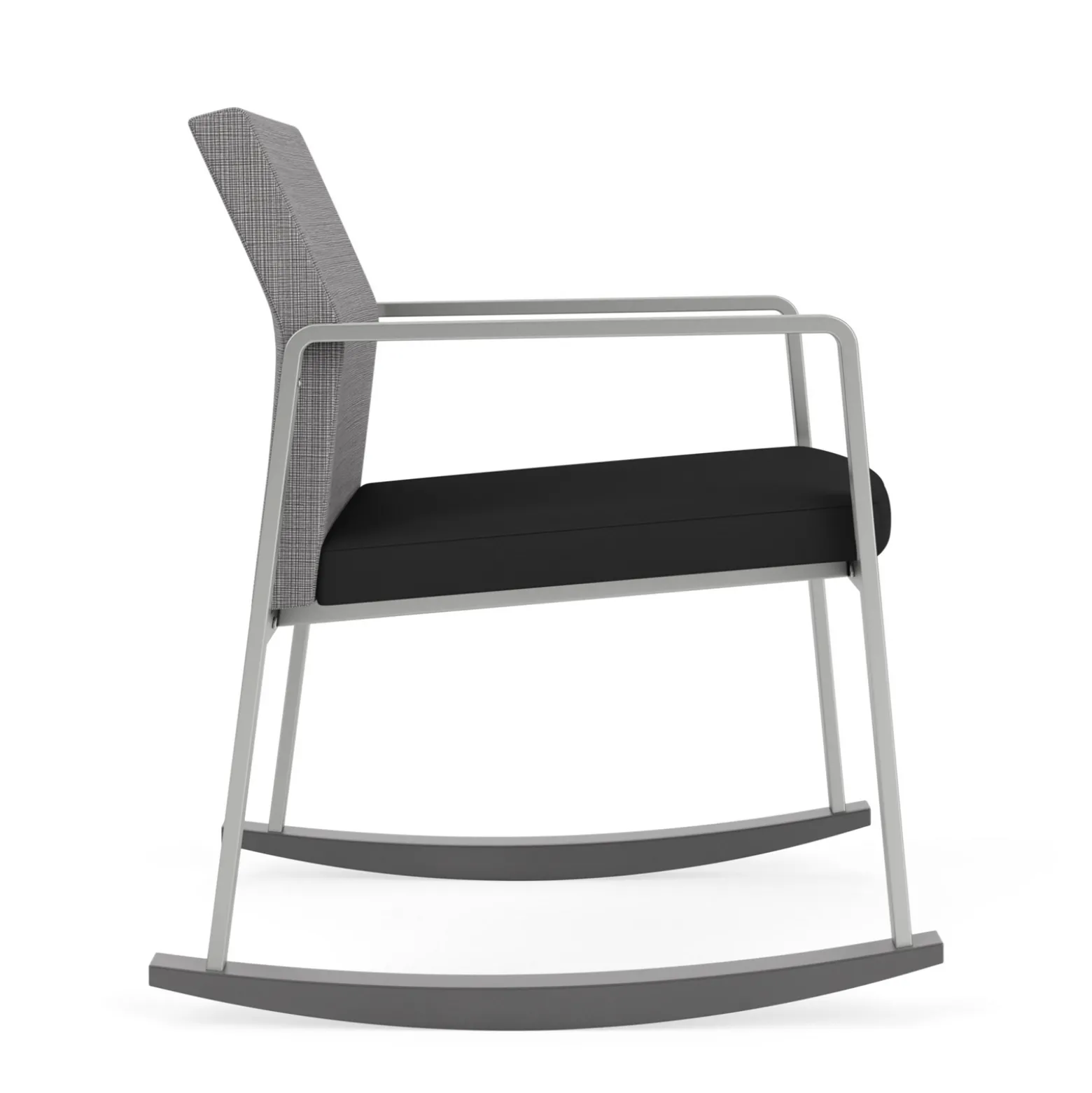 Foundry Rocking Guest Chair In Premium Upholstery