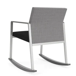 Foundry Rocking Guest Chair In Premium Upholstery