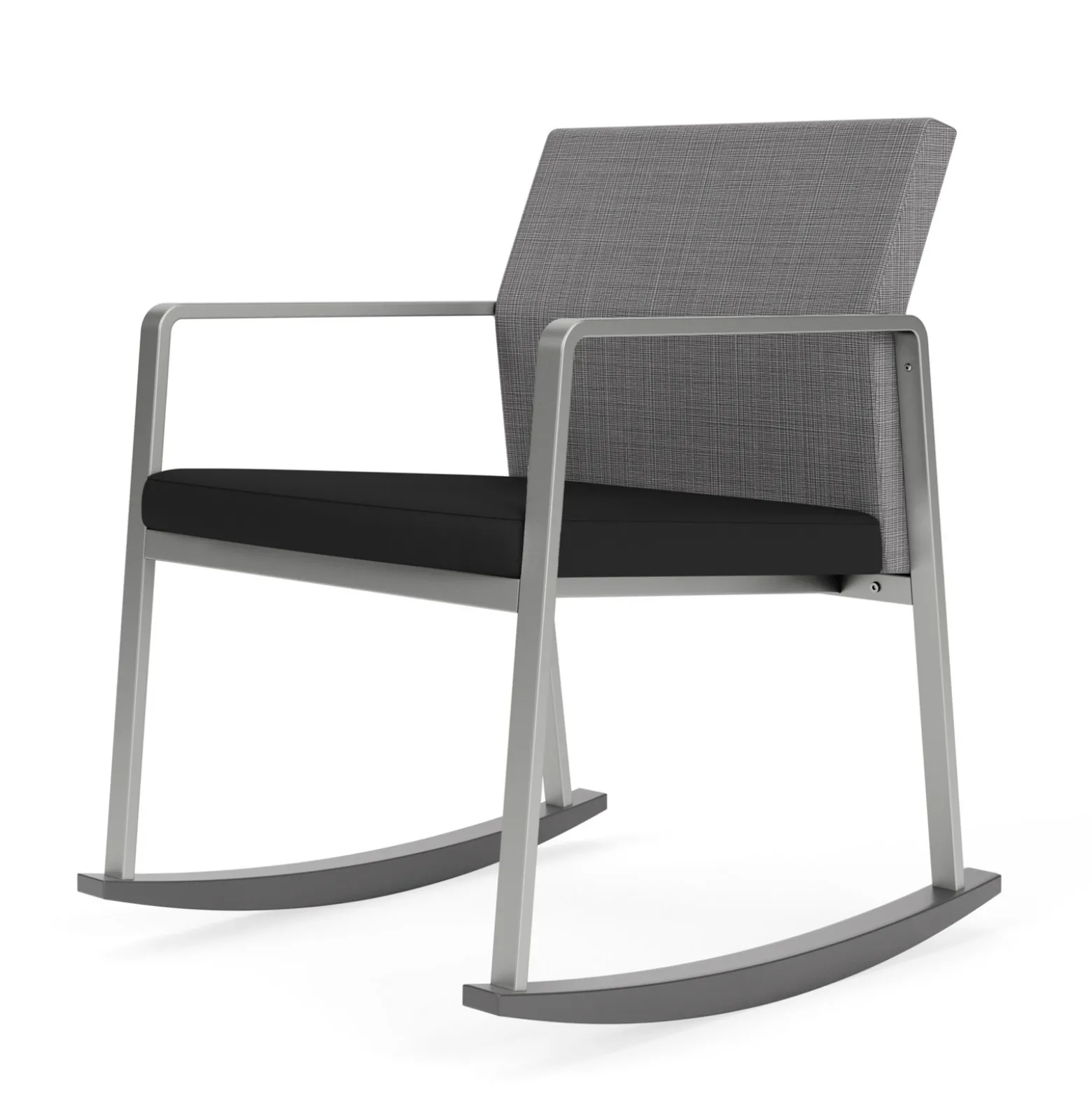 Foundry Rocking Guest Chair In Premium Upholstery