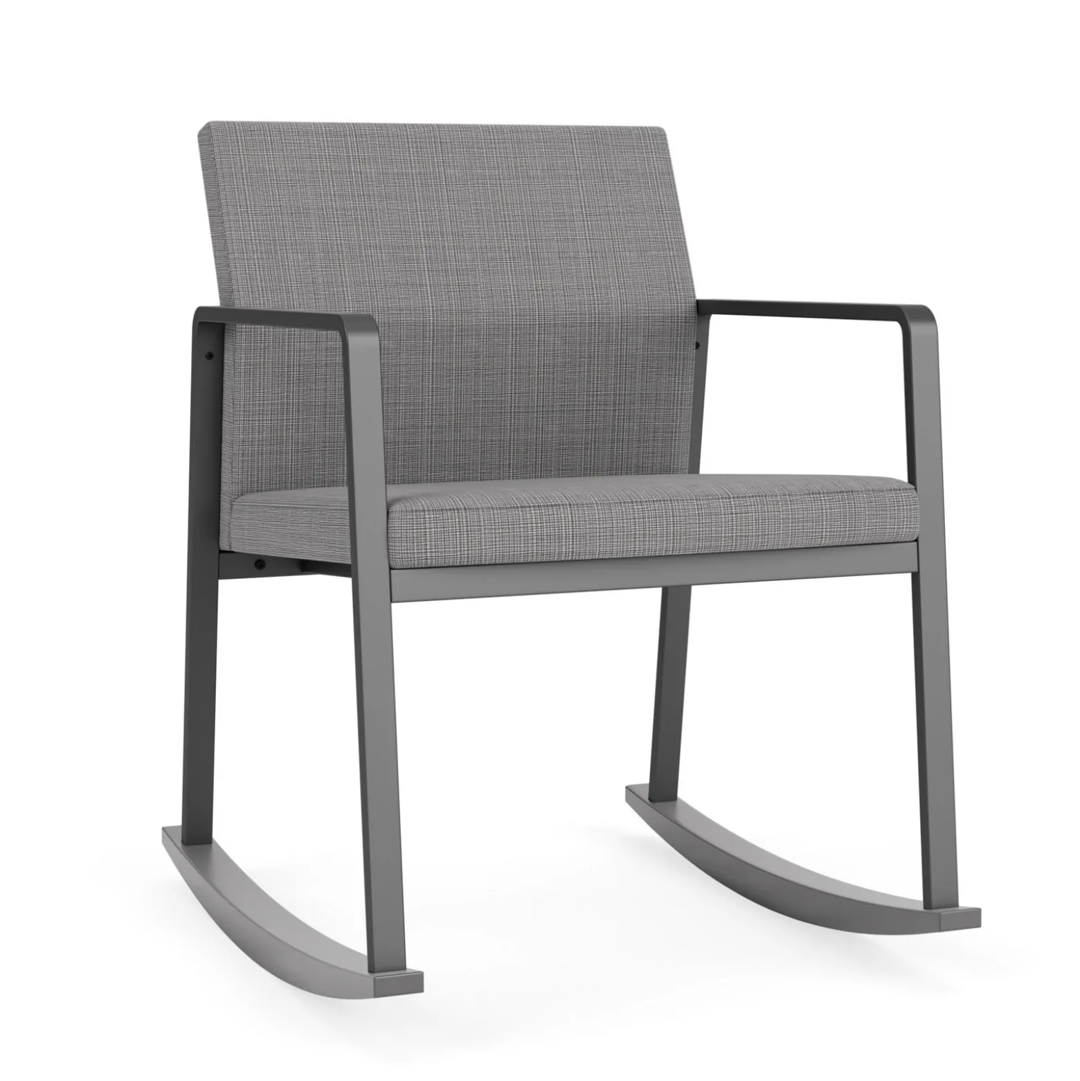 Foundry Rocking Guest Chair In Premium Upholstery