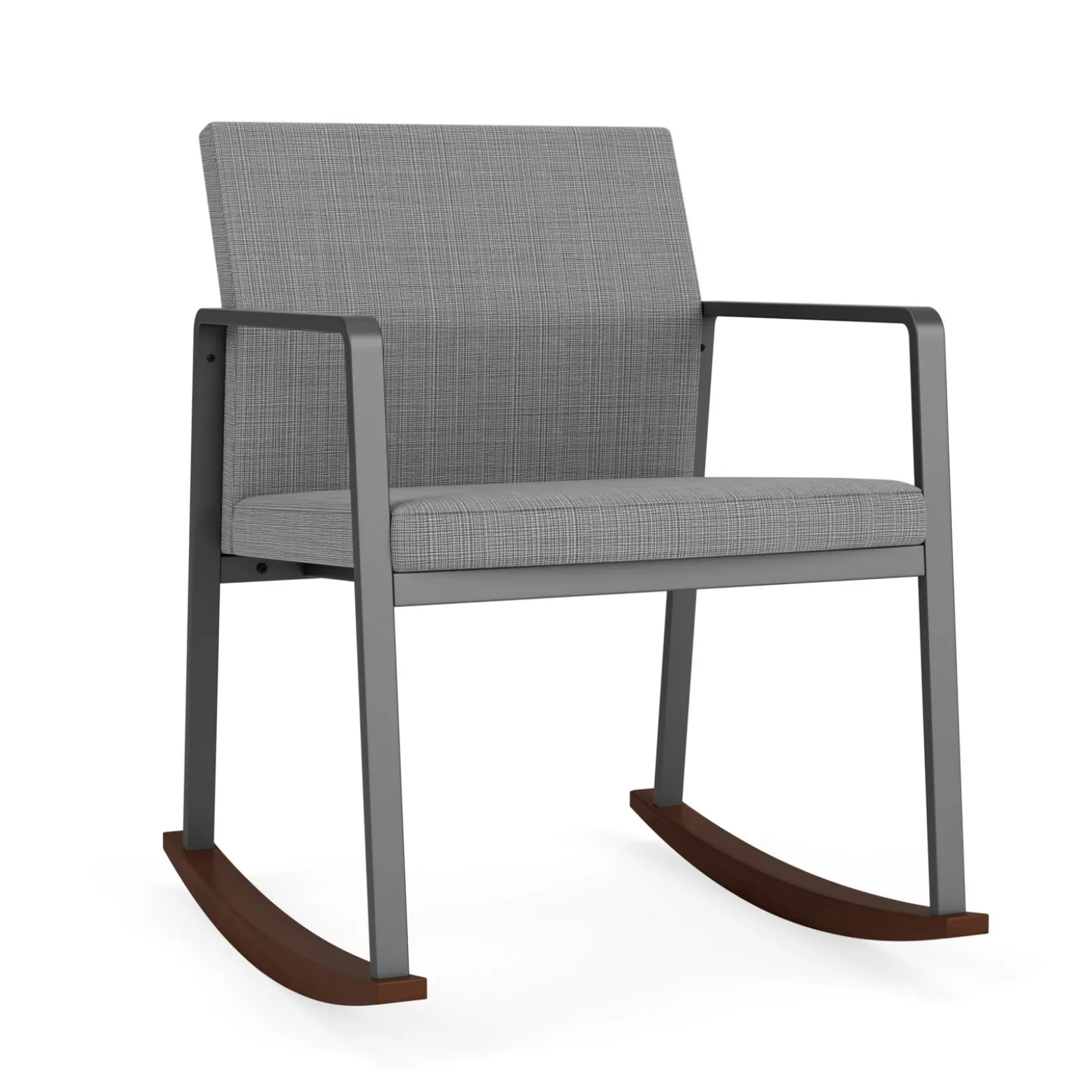Foundry Rocking Guest Chair In Premium Upholstery