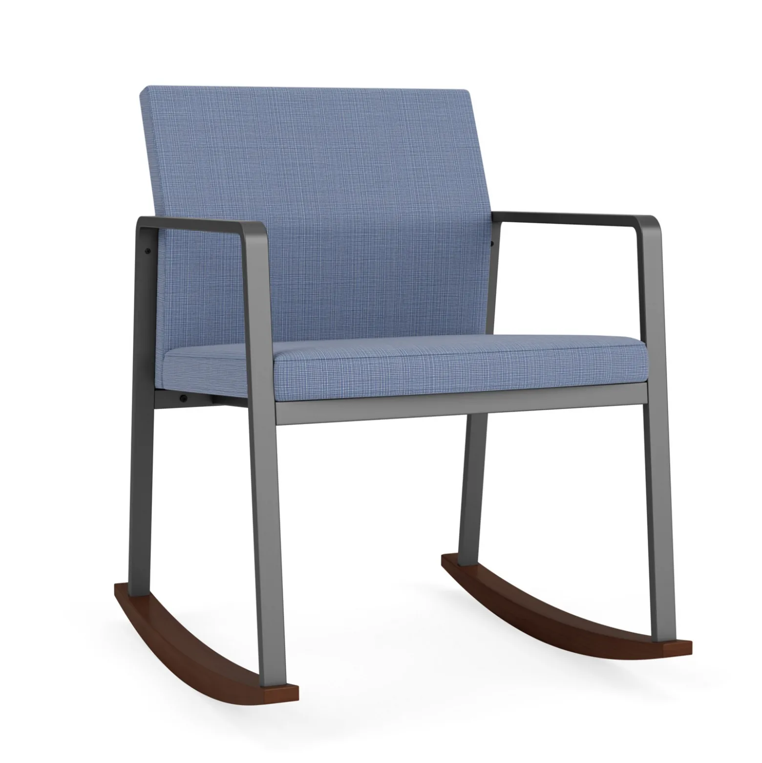 Foundry Rocking Guest Chair In Premium Upholstery