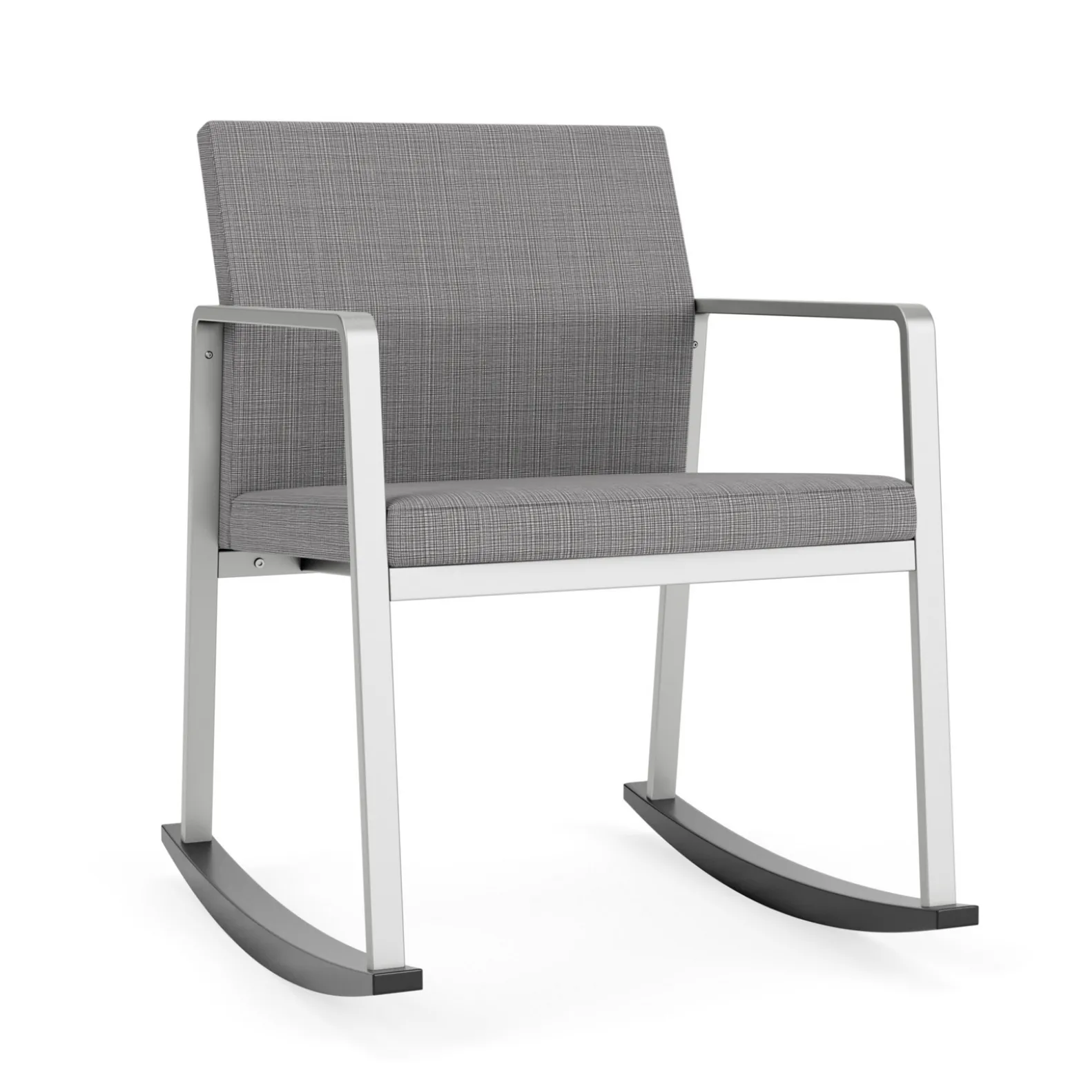 Foundry Rocking Guest Chair In Premium Upholstery