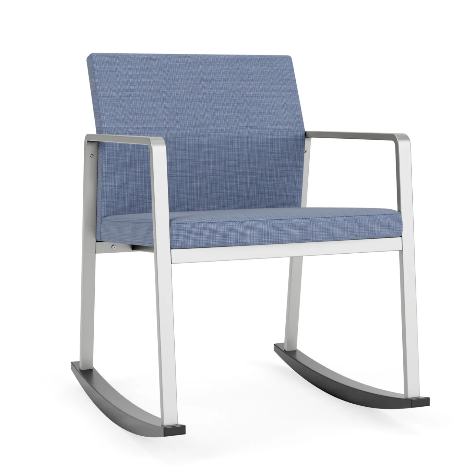Foundry Rocking Guest Chair In Premium Upholstery