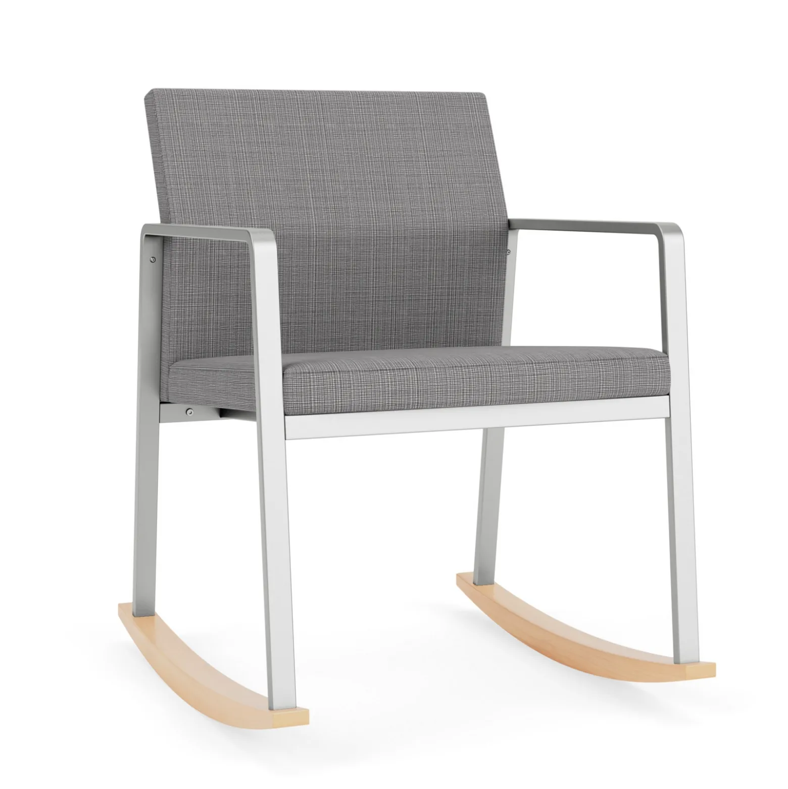 Foundry Rocking Guest Chair In Premium Upholstery