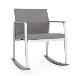 Foundry Rocking Guest Chair In Premium Upholstery