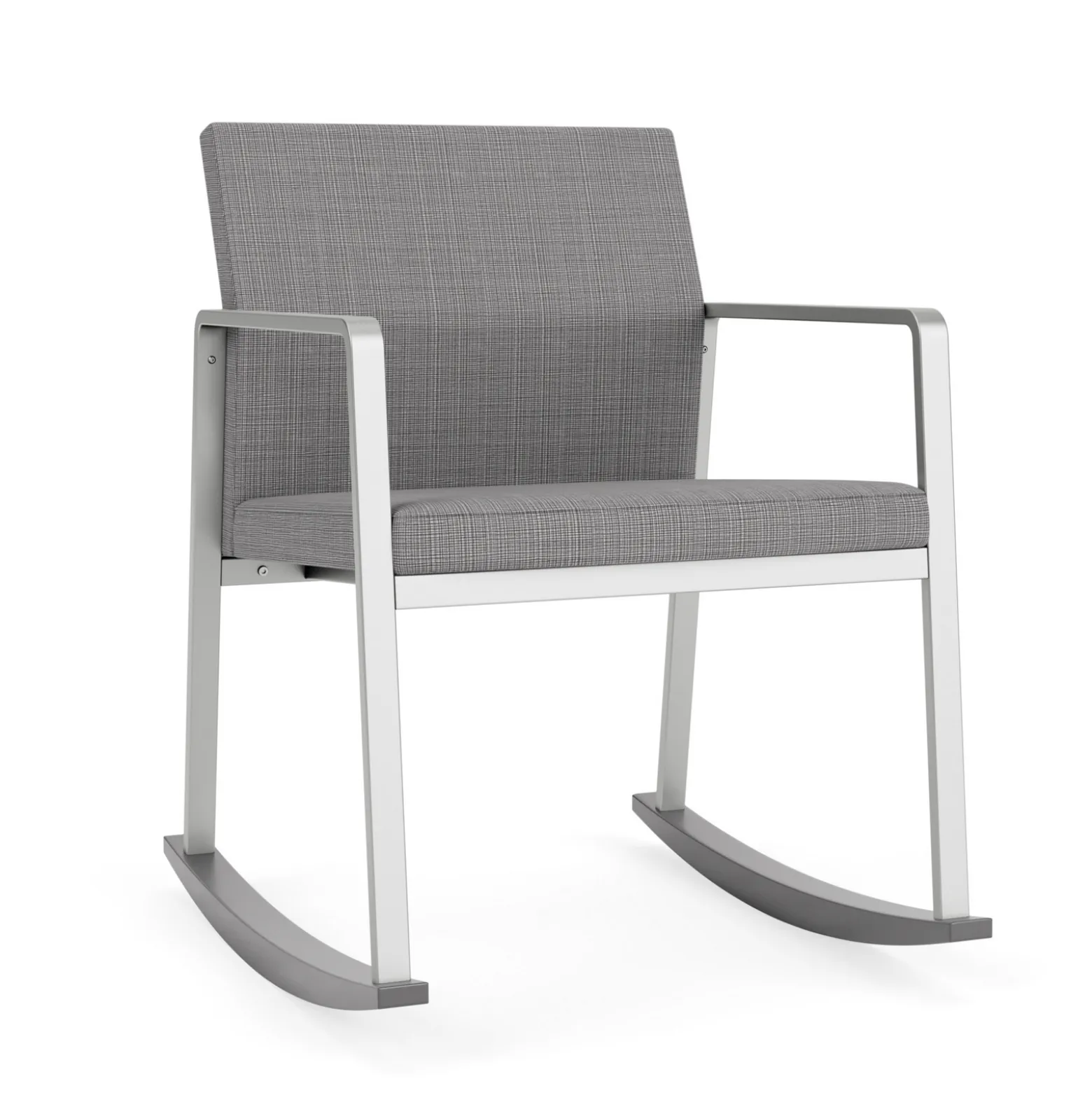 Foundry Rocking Guest Chair In Premium Upholstery