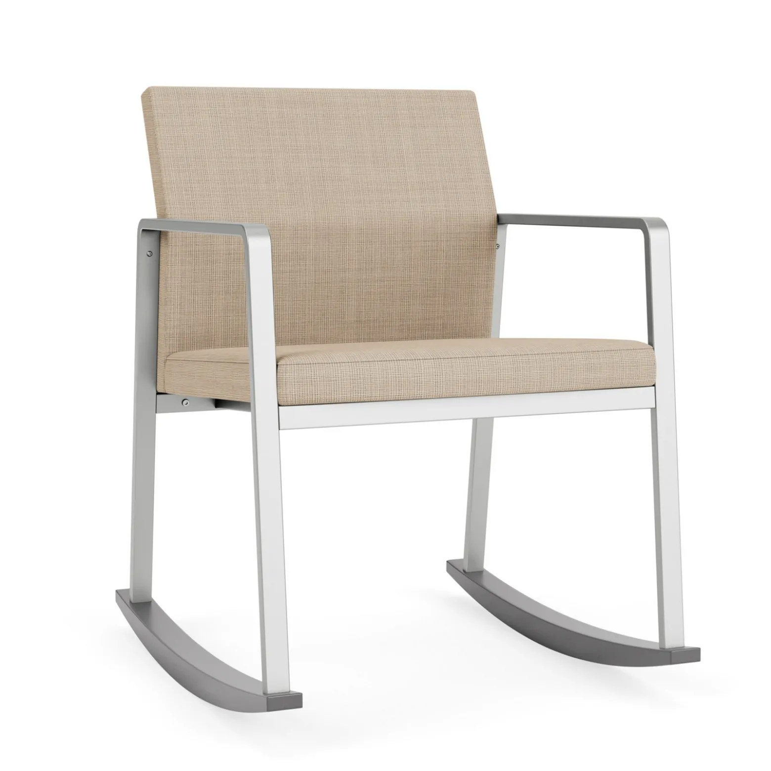 Foundry Rocking Guest Chair In Premium Upholstery