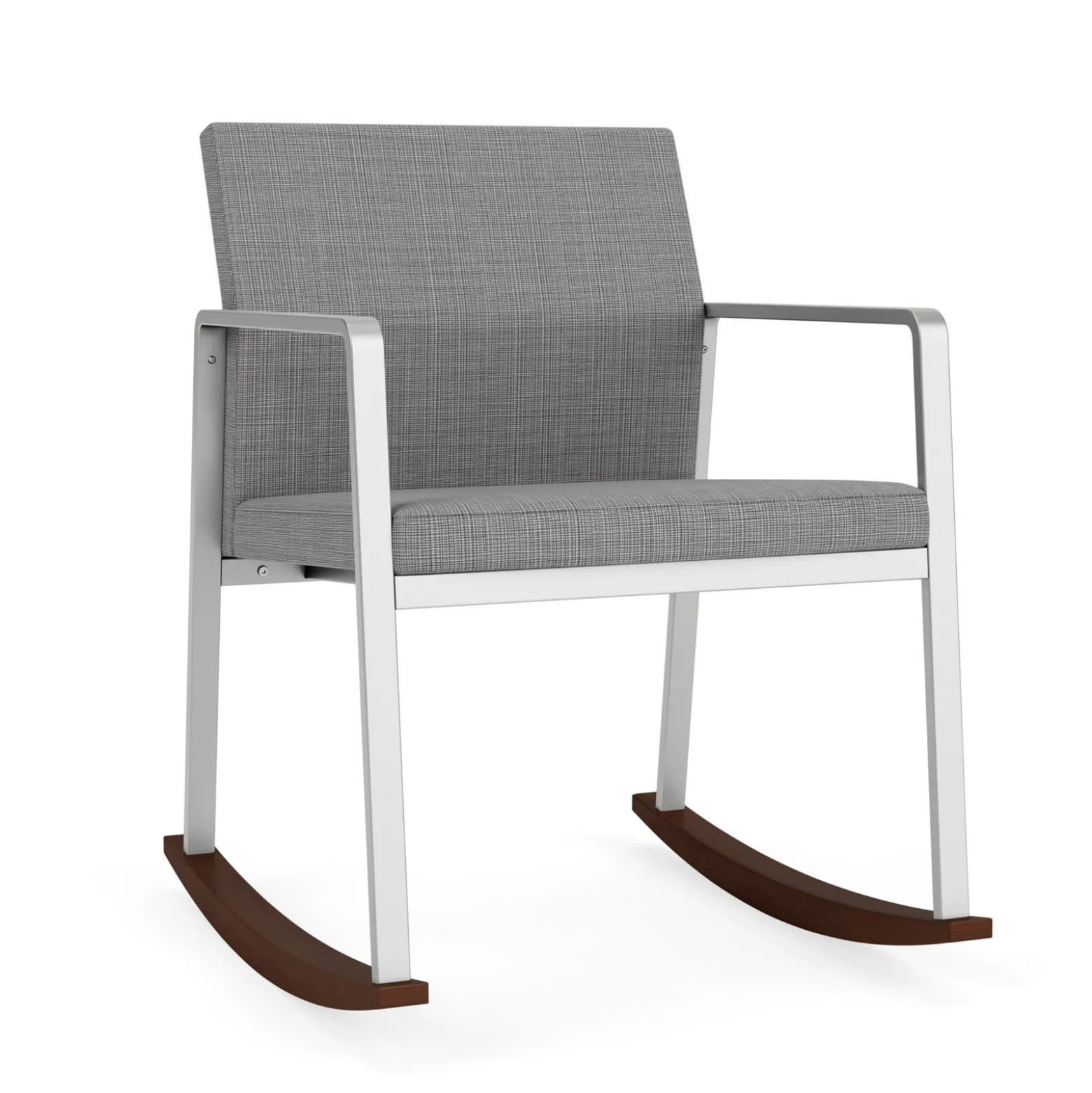 Foundry Rocking Guest Chair In Premium Upholstery