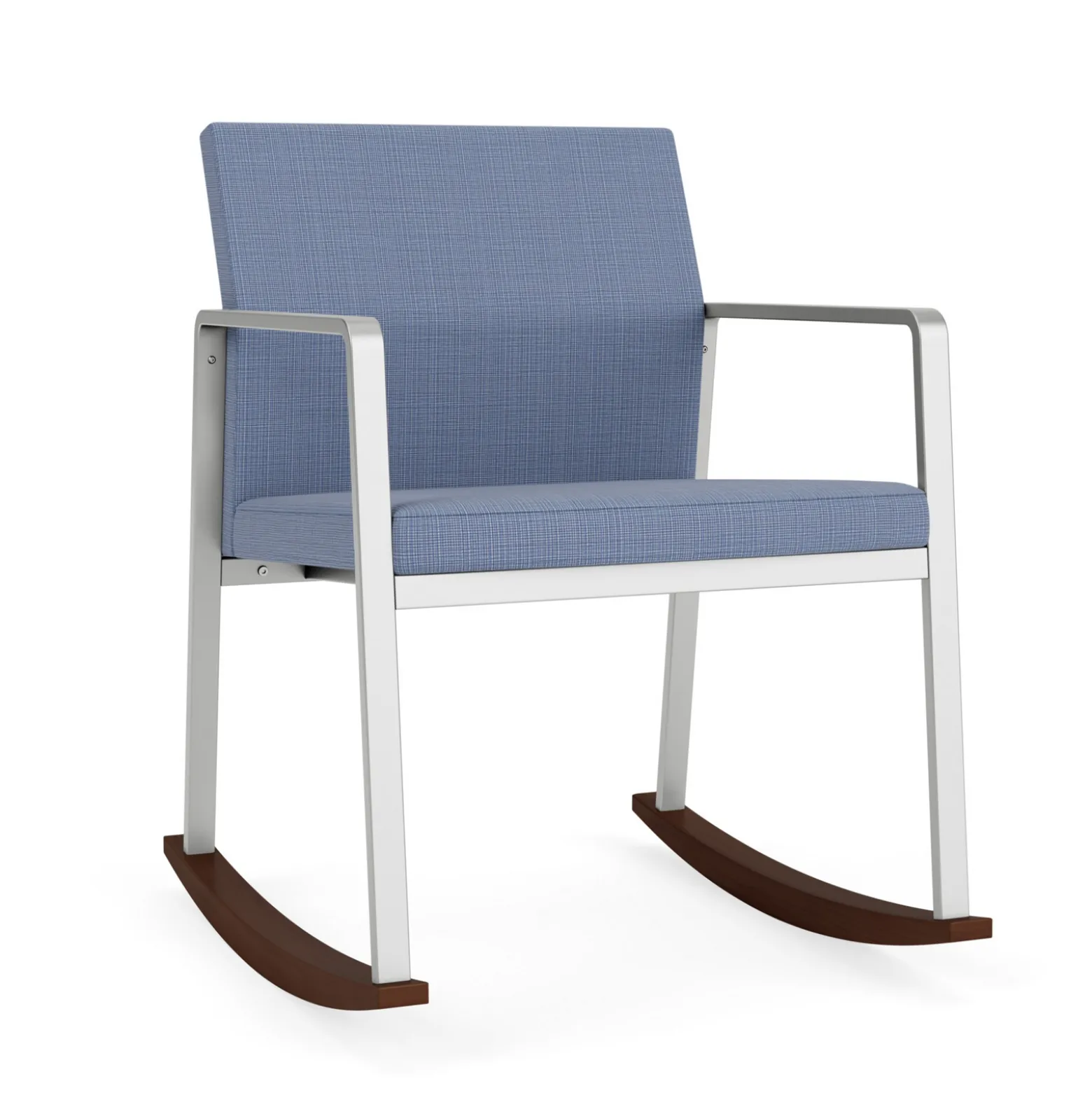 Foundry Rocking Guest Chair In Premium Upholstery