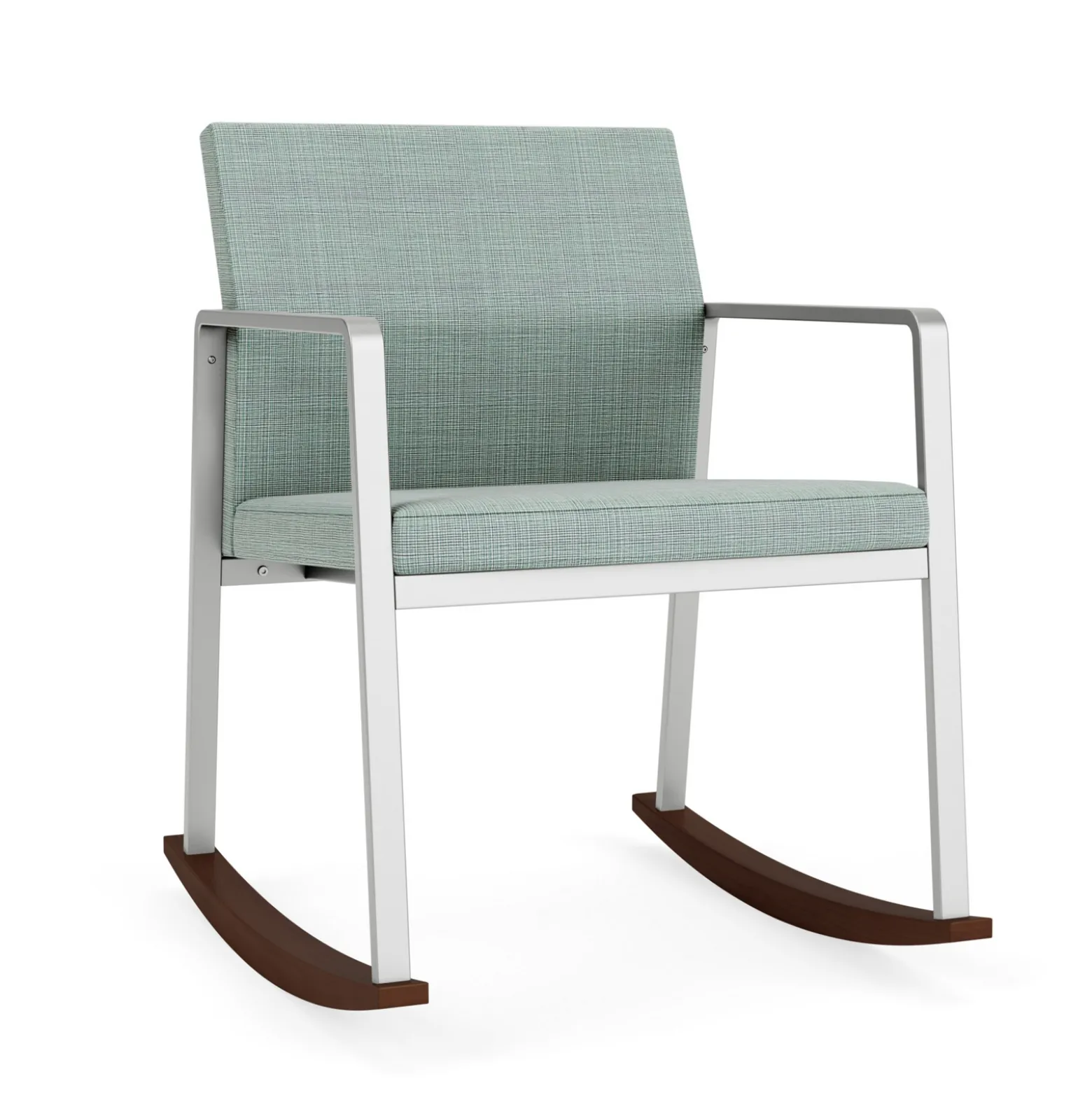 Foundry Rocking Guest Chair In Premium Upholstery